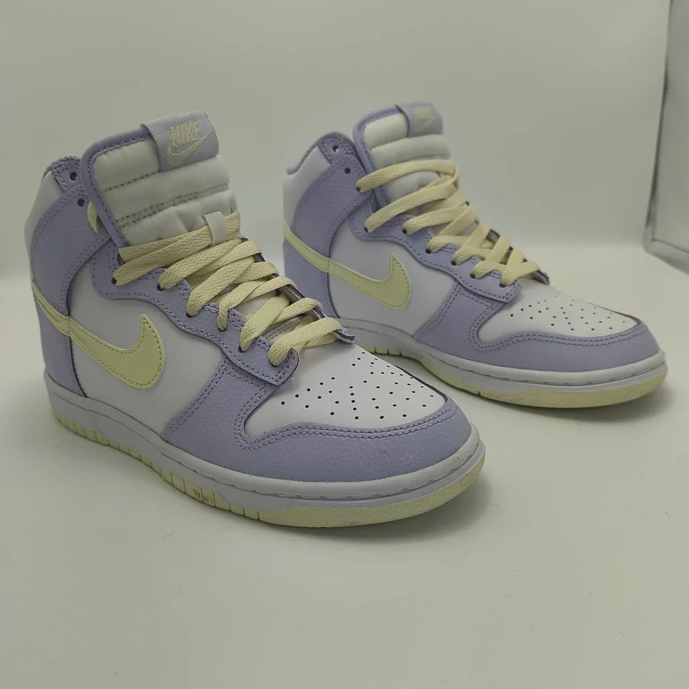Nike Dunk High Oxygen Purple White Sail Womens Sneakers FN3504-100 Size 7